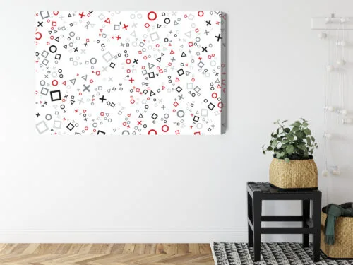 Obraz na płótnie Wzory Geometryczne Minimalizm  Premium Canvas - obrazek 8