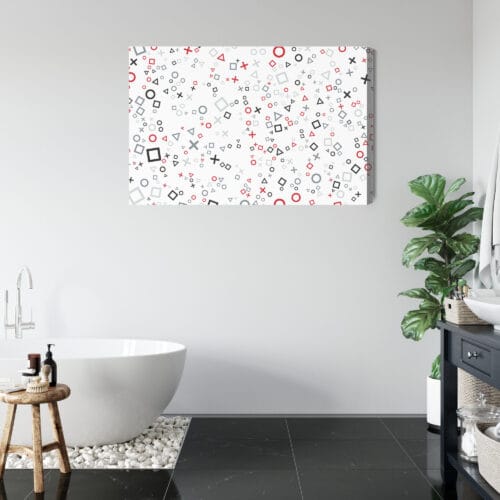Obraz na płótnie Wzory Geometryczne Minimalizm  Premium Canvas - obrazek 5