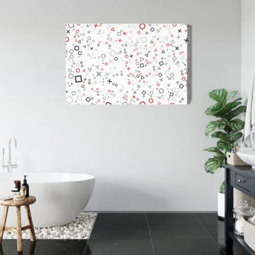Obraz na płótnie Wzory Geometryczne Minimalizm  Premium Canvas - obrazek 5
