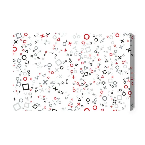 Obraz na płótnie Wzory Geometryczne Minimalizm  Premium Canvas - obrazek 2