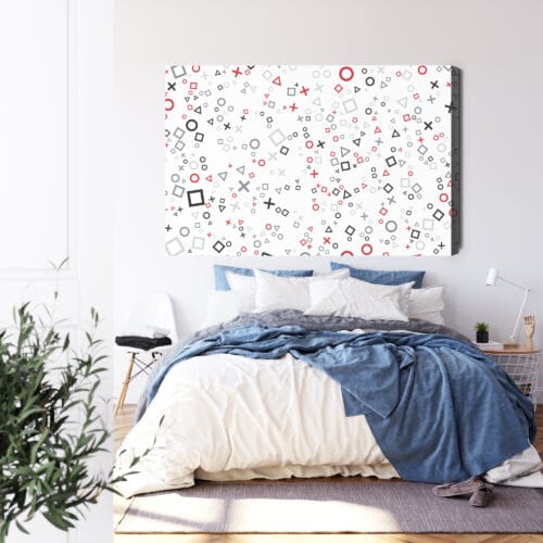 Obraz na płótnie Wzory Geometryczne Minimalizm  Premium Canvas - obrazek 3