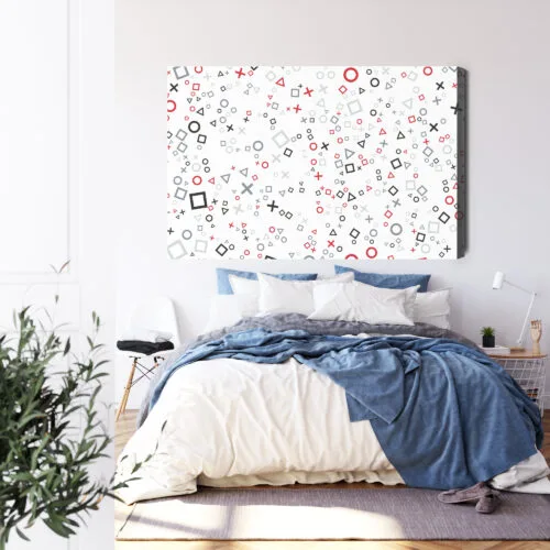 Obraz na płótnie Wzory Geometryczne Minimalizm  Premium Canvas - obrazek 3