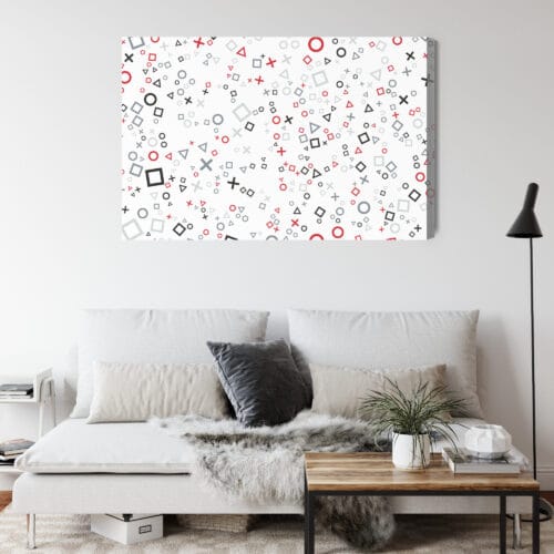 Obraz na płótnie Wzory Geometryczne Minimalizm  Premium Canvas - obrazek 4