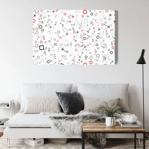Obraz na płótnie Wzory Geometryczne Minimalizm  Premium Canvas - obrazek 4