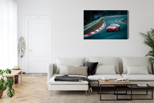 Obraz na płótnie Tor wyścigowy Fotografia BMW  Premium Canvas - obrazek 6