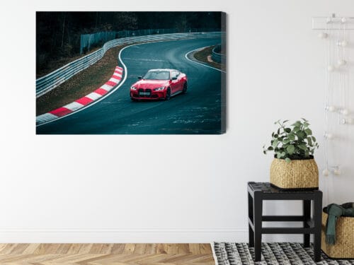 Obraz na płótnie Tor wyścigowy Fotografia BMW  Premium Canvas - obrazek 8