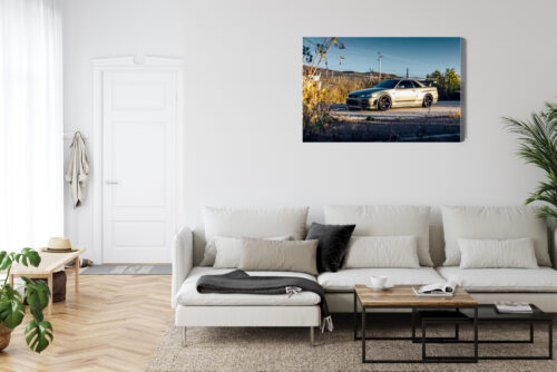 Obraz na płótnie Nissan Skyline GT-R R34 Motoryzacja  Premium Canvas - obrazek 6
