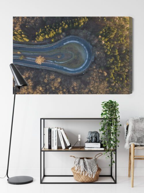 Obraz na płótnie Tor wyścigowy Fotografia Zakręt  Premium Canvas - obrazek 9
