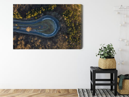 Obraz na płótnie Tor wyścigowy Fotografia Zakręt  Premium Canvas - obrazek 8
