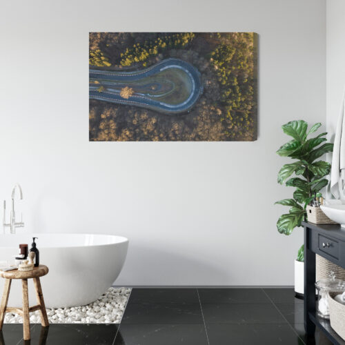 Obraz na płótnie Tor wyścigowy Fotografia Zakręt  Premium Canvas - obrazek 5