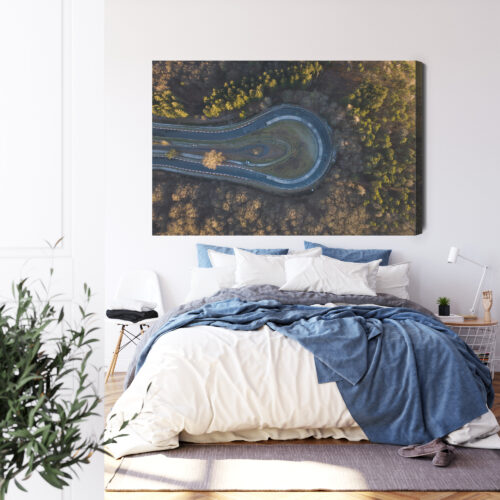 Obraz na płótnie Tor wyścigowy Fotografia Zakręt  Premium Canvas - obrazek 3