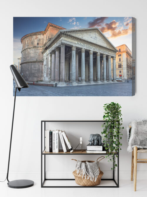 Obraz na płótnie Pantheon Rzym Architektura  Premium Canvas - obrazek 9
