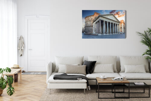Obraz na płótnie Pantheon Rzym Architektura  Premium Canvas - obrazek 6