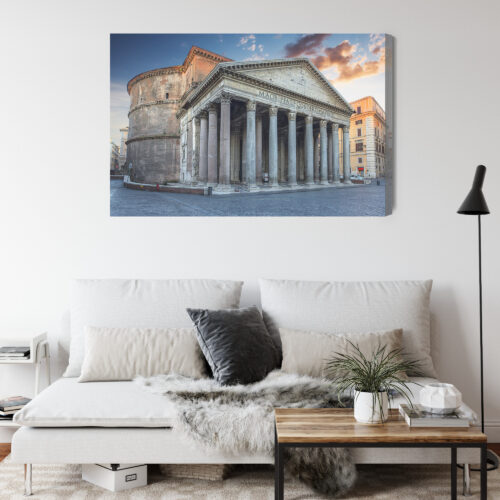 Obraz na płótnie Pantheon Rzym Architektura  Premium Canvas - obrazek 4