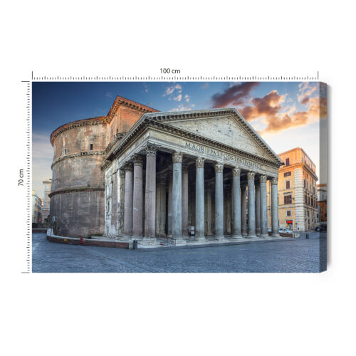 Obraz na płótnie Pantheon Rzym Architektura  Premium Canvas