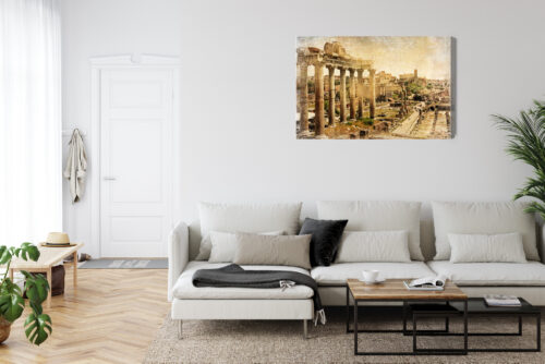 Obraz na płótnie Forum Rzymskie Antyk Panorama  Premium Canvas - obrazek 6