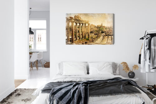 Obraz na płótnie Forum Rzymskie Antyk Panorama  Premium Canvas - obrazek 7