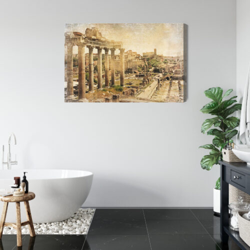 Obraz na płótnie Forum Rzymskie Antyk Panorama  Premium Canvas - obrazek 5