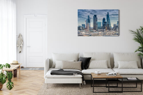 Obraz na płótnie Londyn Panorama Nowoczesna architektura  Premium Canvas - obrazek 6