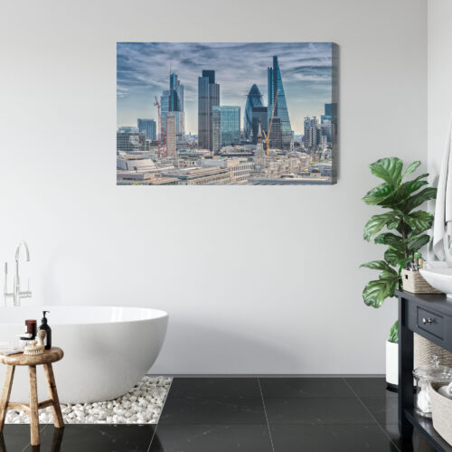 Obraz na płótnie Londyn Panorama Nowoczesna architektura  Premium Canvas - obrazek 5