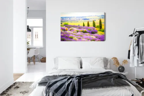 Obraz na płótnie Lawenda Krajobraz Prowansja  Premium Canvas - obrazek 7