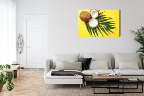 Obraz na płótnie Kokos Fotografia Tropiki  Premium Canvas - obrazek 6