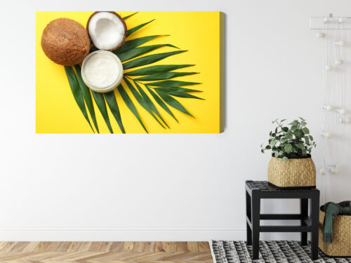 Obraz na płótnie Kokos Fotografia Tropiki  Premium Canvas - obrazek 8