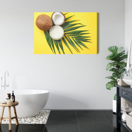 Obraz na płótnie Kokos Fotografia Tropiki  Premium Canvas - obrazek 5