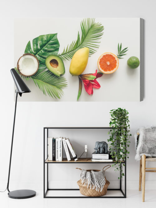 Obraz na płótnie Owoce Fotografia Tropiki  Premium Canvas - obrazek 9