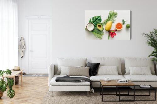 Obraz na płótnie Owoce Fotografia Tropiki  Premium Canvas - obrazek 6