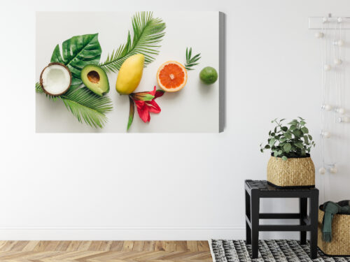 Obraz na płótnie Owoce Fotografia Tropiki  Premium Canvas - obrazek 8
