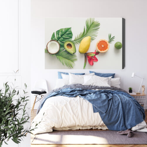 Obraz na płótnie Owoce Fotografia Tropiki  Premium Canvas - obrazek 3