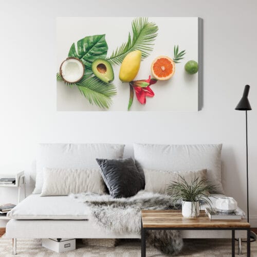 Obraz na płótnie Owoce Fotografia Tropiki  Premium Canvas - obrazek 4