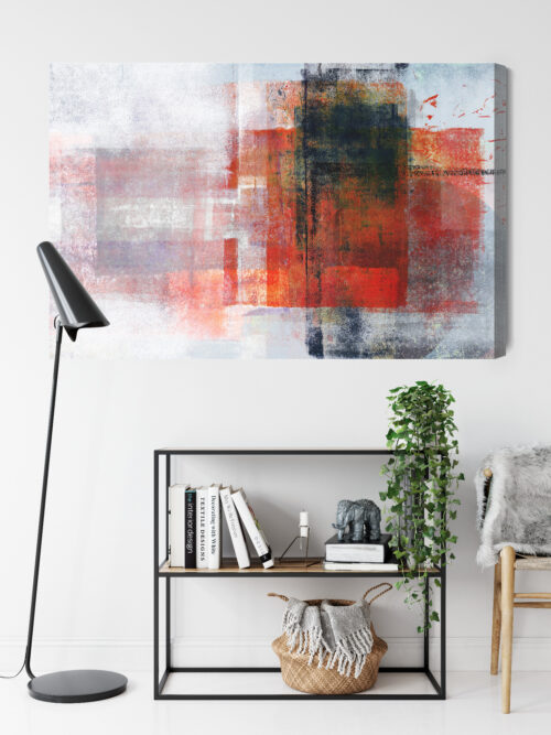 Obraz na płótnie Kształty Abstrakcja Kompozycja  Premium Canvas - obrazek 9