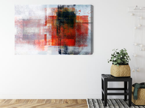 Obraz na płótnie Kształty Abstrakcja Kompozycja  Premium Canvas - obrazek 8