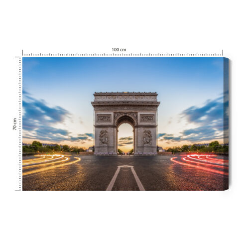 Obraz na płótnie Paryż Fotografia Zabytki  Premium Canvas