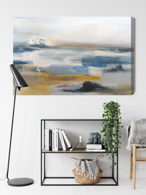 Obraz na płótnie Pejzaż Abstrakcja Morze  Premium Canvas - obrazek 9