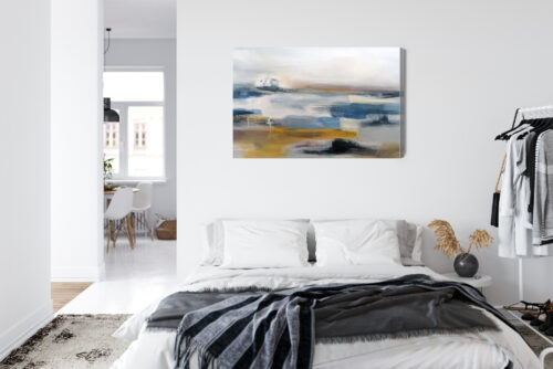Obraz na płótnie Pejzaż Abstrakcja Morze  Premium Canvas - obrazek 7