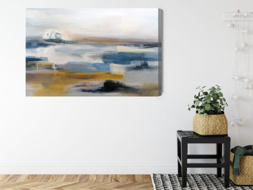 Obraz na płótnie Pejzaż Abstrakcja Morze  Premium Canvas - obrazek 8