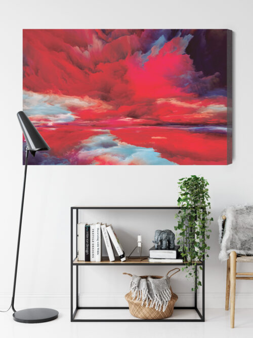 Obraz na płótnie Abstrakcja Nowoczesny Pejzaż  Premium Canvas - obrazek 9