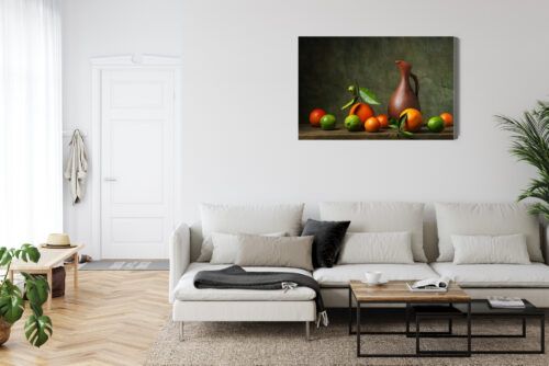 Obraz na płótnie Martwa natura Klasyczny Owoce  Premium Canvas - obrazek 6