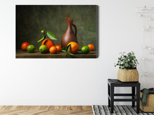 Obraz na płótnie Martwa natura Klasyczny Owoce  Premium Canvas - obrazek 8