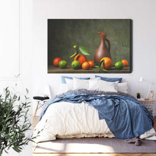 Obraz na płótnie Martwa natura Klasyczny Owoce  Premium Canvas - obrazek 3