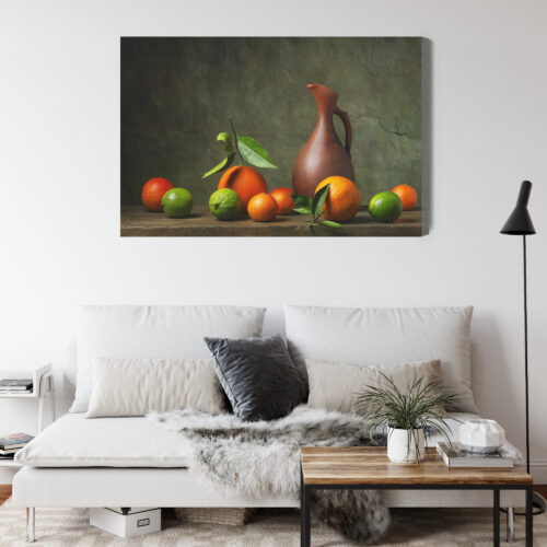 Obraz na płótnie Martwa natura Klasyczny Owoce  Premium Canvas - obrazek 4