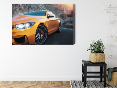 Obraz na płótnie Samochód Fotografia Sport  Premium Canvas - obrazek 8
