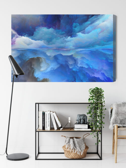 Obraz na płótnie Pejzaż Abstrakcja Niebo  Premium Canvas - obrazek 9