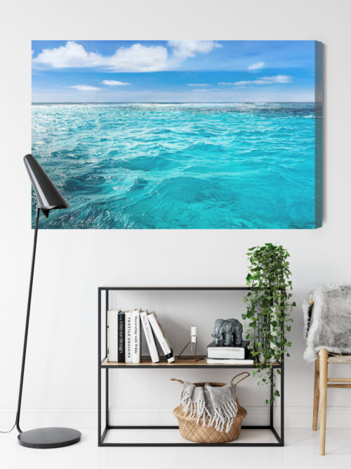 Obraz na płótnie Morze turkusowa woda Premium Canvas - obrazek 9