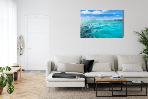 Obraz na płótnie Morze turkusowa woda Premium Canvas - obrazek 6