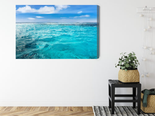 Obraz na płótnie Morze turkusowa woda Premium Canvas - obrazek 8