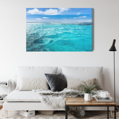 Obraz na płótnie Morze turkusowa woda Premium Canvas - obrazek 4